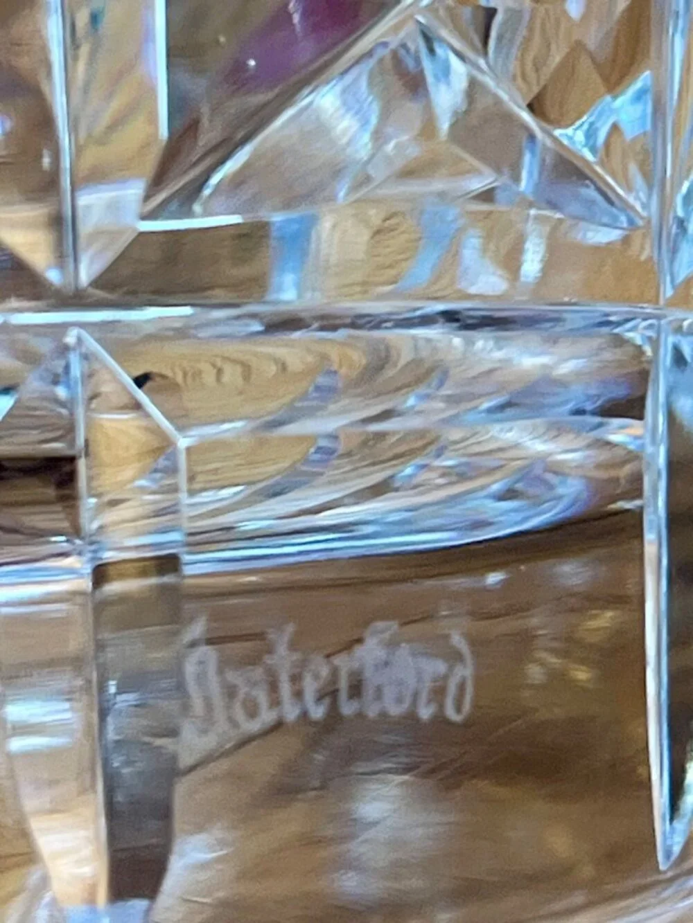 Vintage Waterford Crystal Kylemore Old Fashioned Glasses Set of 4